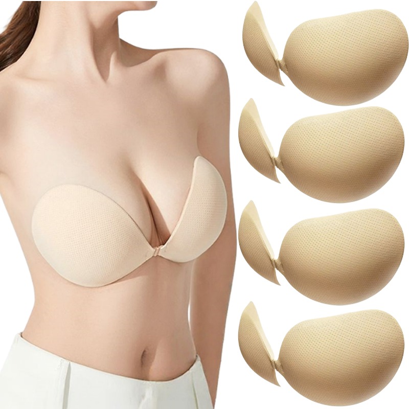 Sutiã Adesivo Push Up com Almo - Push Up Bra Silicone avaliação e preço