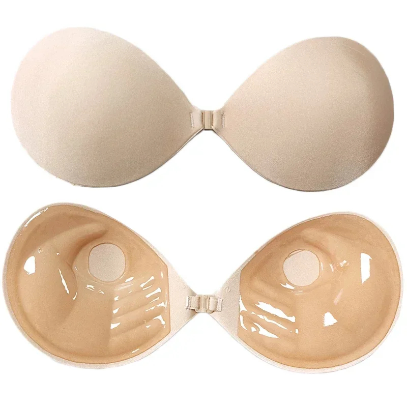 1/2 Peças Sutiã Invisível Ades - Push Up Bra Silicone avaliação e preço